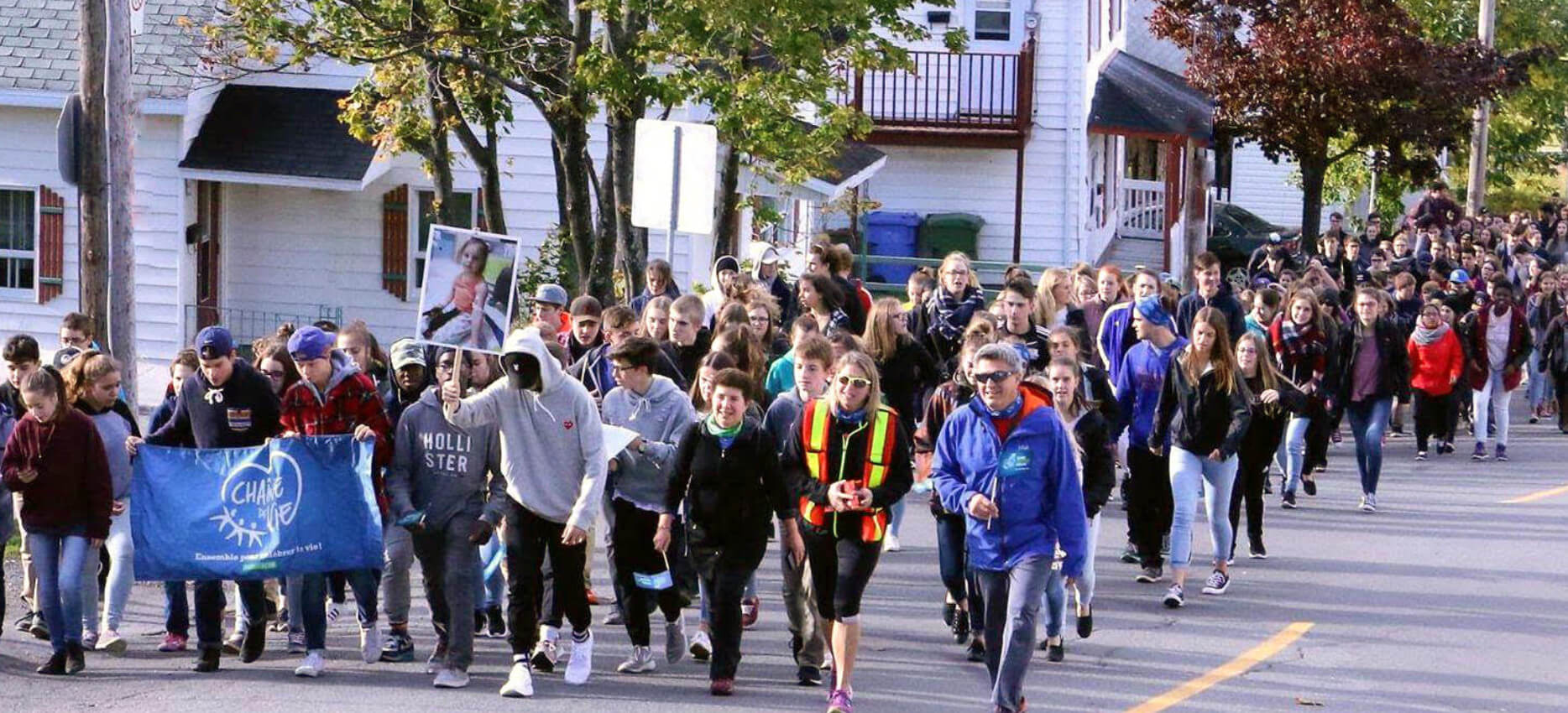 J’organise une marche à l’école