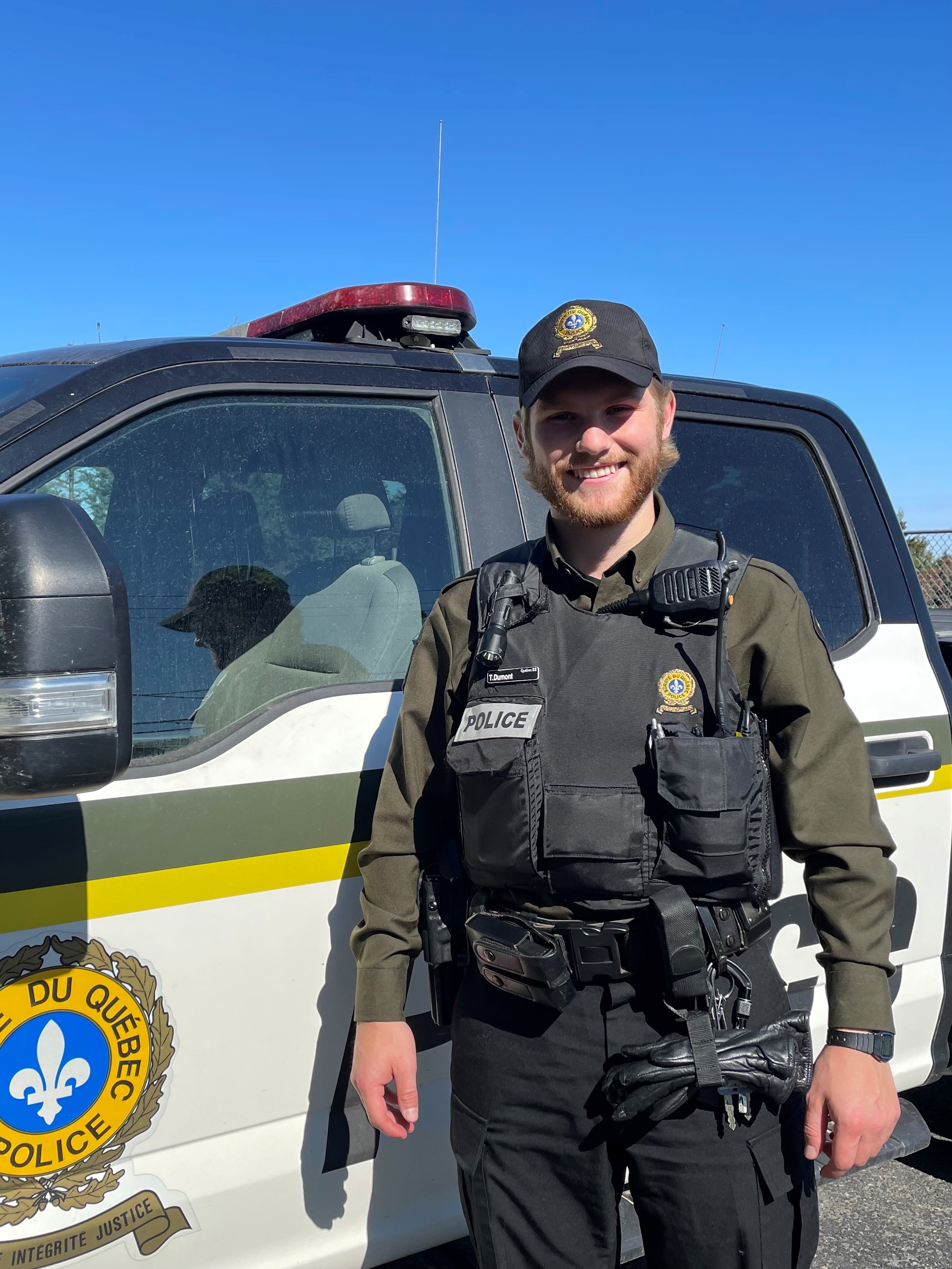 Patrol officer Tommy Dumont