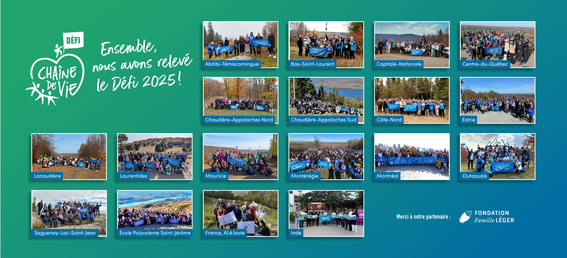 Ensemble, nous avons relevé le Défi 2025!