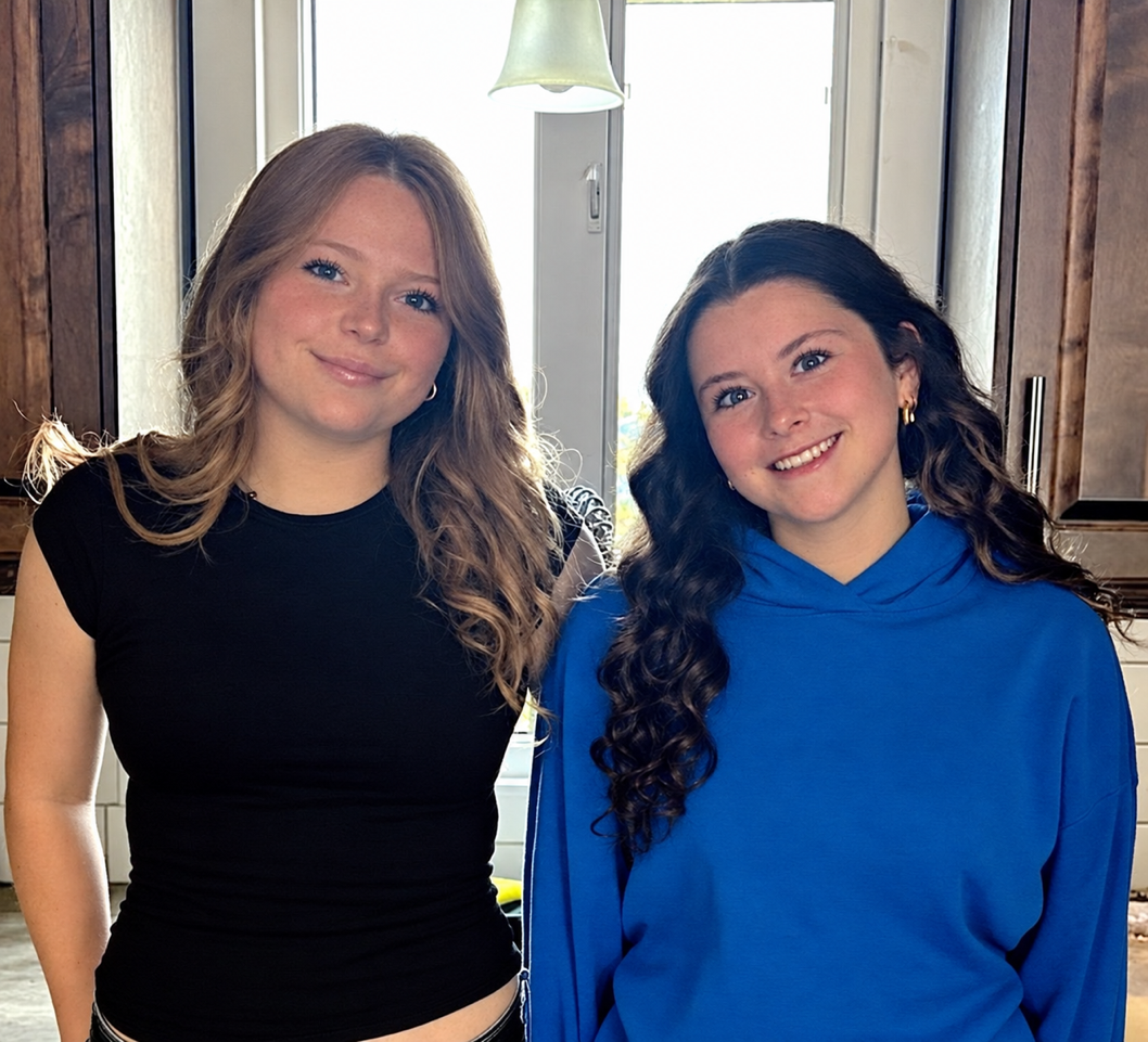 Olivia Déraspe et Justine Chiasson