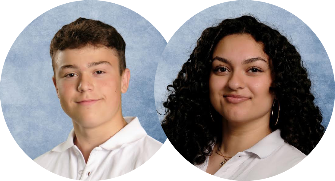 Leila Tag et Charles Bouchard