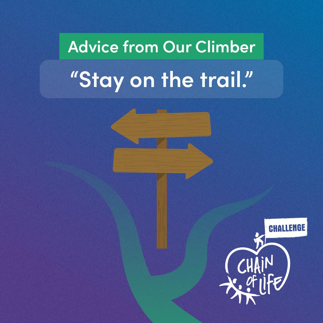 Advice from Our Climbers #11